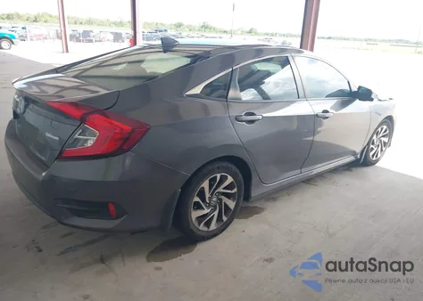 2018 Honda Civic Ex from USA, damaged, VIN 2HGFC2F73JH551538